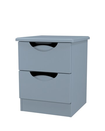 Haydn Ready Assembled 2 Drawer Bedside - Kids