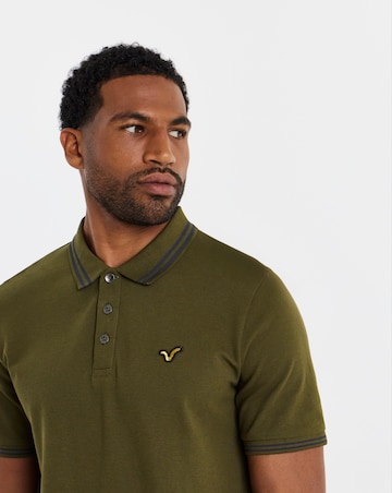 Voi Tipped Pique Polo Long Length