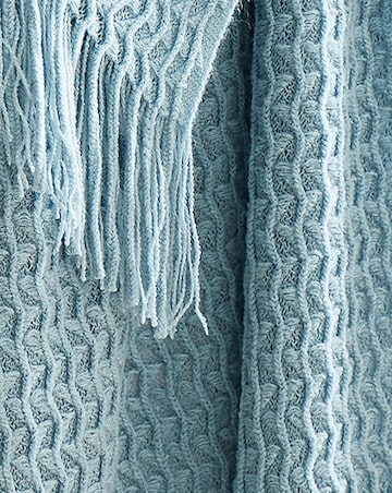 Appletree Textured Knit Throw
