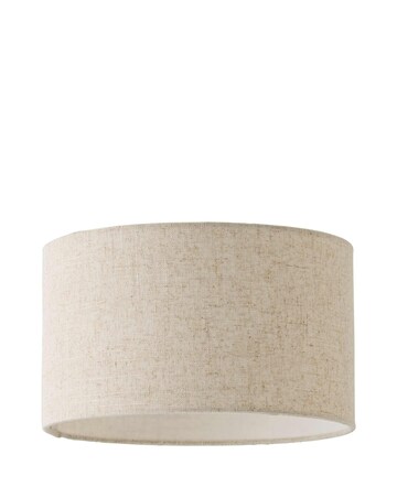ValueLights Reni Small Linen Drum Shade