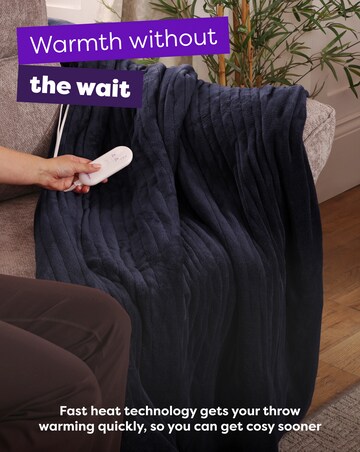Slumberdown Comfy Hugs Heated Throw