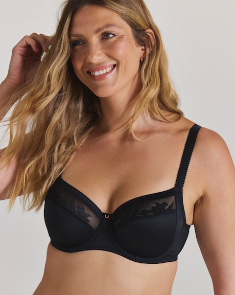 Fantasie Illusion Full Cup Wired Bra Black