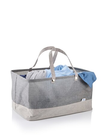 Minky Collapsible Fabric Water-Resistant Laundry Bag