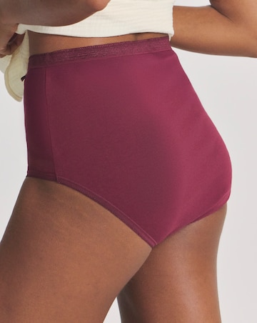 Slimma (3 Pack) Cotton Full Brief Knickers