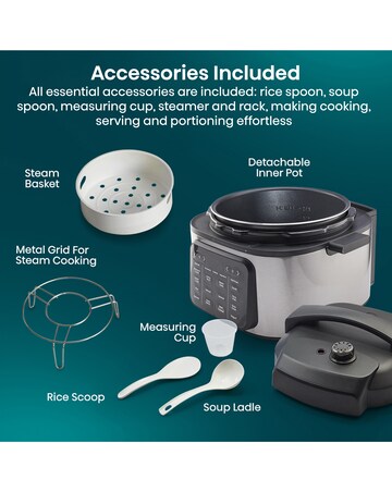 Hisense Multicooker HMC6SBKUK