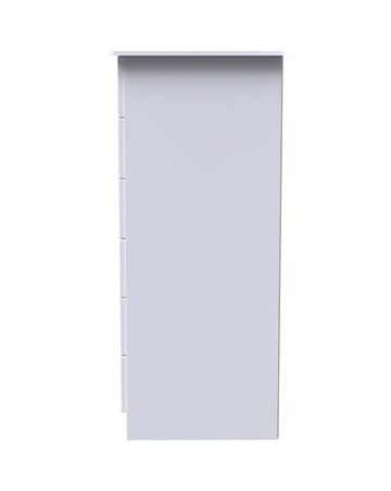 Haydn Ready Assembled 1 Door 5 Drawer Kids Wardrobe - Kids