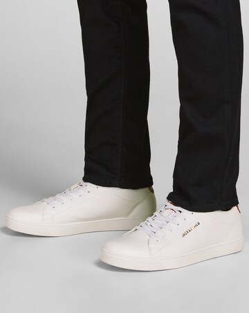 Jack & Jones Bosley PU Trainer - White