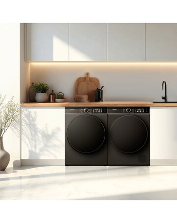 Hisense 3i 11kg 1400rpm KitchenFit Washing Machine Black