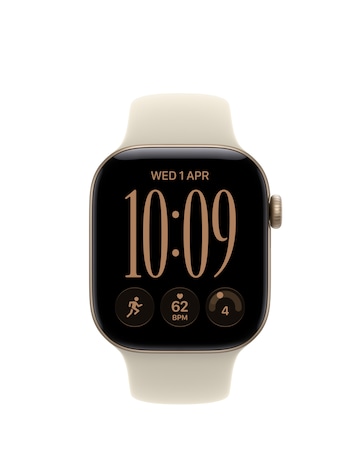 Apple Watch Series 12 GPS + Cellular 42mm - Gold Aluminium/Sand Sport - M/L