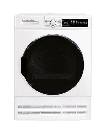 Russell Hobbs RH8CTD111W 8kg Condenser Tumble Dryer White + Install