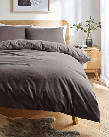 Pure Cotton Cosy Brushed Duvet Cover Set