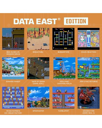 HyperMegaTech - Data East Super Pocket - Retro Handheld Gaming Device