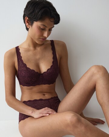 Triumph Amourette Balconette Bra Wine