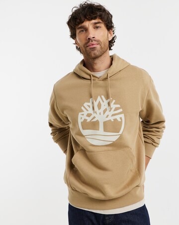 Timberland Northwood Tree Logo Hoodie - Brown
