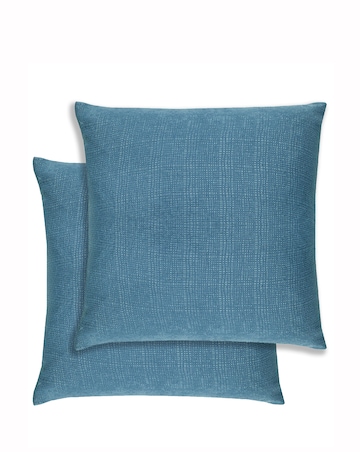 Matrix Textured Pair of Cushion Covers