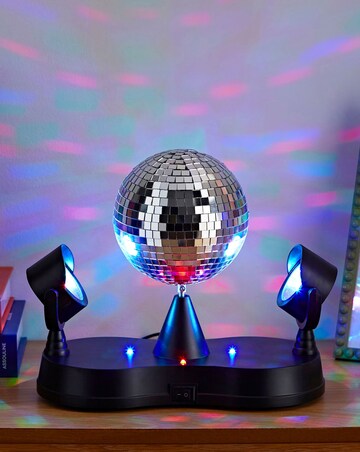 ValueLights Dolly Disco Ball Rotating LED Lamp