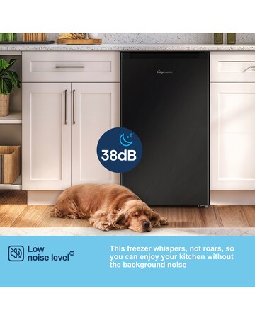 Fridgemaster MUL4892EB Under Counter Fridge - Black E Rated