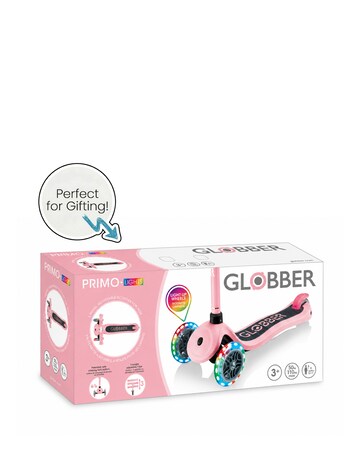 Globber Primo Lights - Pastel Pink
