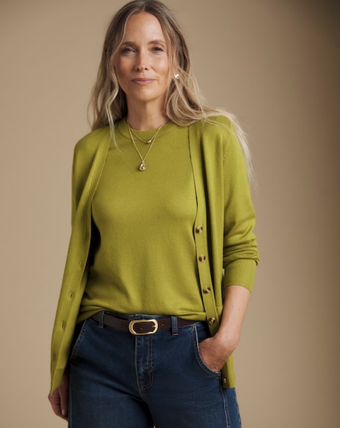 Julipa Cardigan And Jumper Set