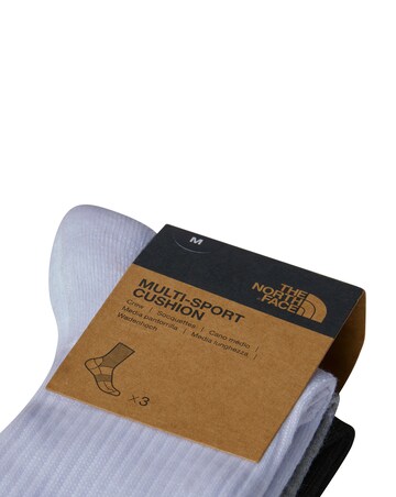 The North Face Sport Cushioned Crw Socks - 3 Pack