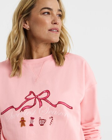 Pretty Secrets Christmas Sweetest Season Sweatshirt Pyjama Set