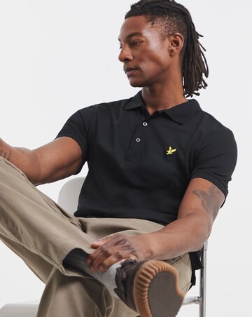 Lyle & Scott Classic Short Sleeve Polo Shirt - Black