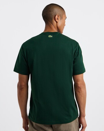 Lacoste Short Sleeve Graphic Printed T-Shirt - Green