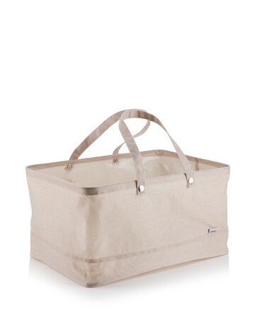 Minky Collapsible Fabric Water-Resistant Laundry Bag