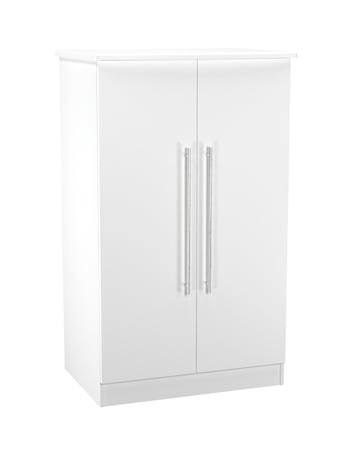 Osprey Ready Assembled 2 Door Midi Wardrobe - Kids