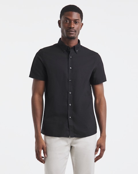 Short Sleeve Oxford Shirt Regular Length