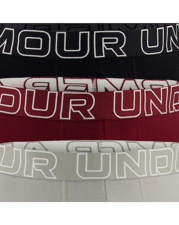 Under Armour Performance Cotton 6 Inch Boxers - 3 Pack