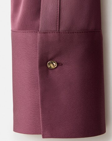 Mango Regular-Fit Satin Shirt