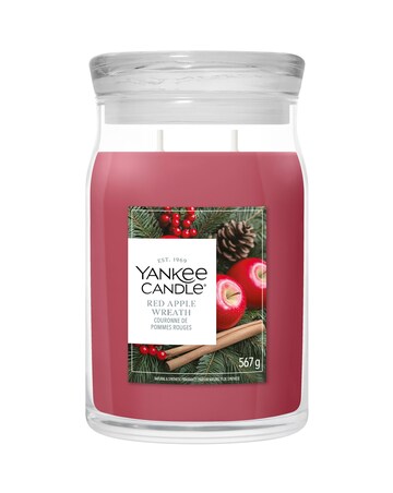 Yankee Candle Signature Large Red Apple Wreath