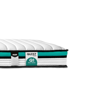 Jay-Be Quest Q2 Pocket Sprung Responsibly Made Children's Mattress - Single