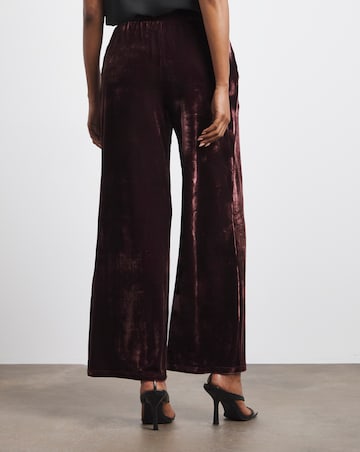 Joanna Hope Velvet Straight Co ord Trouser