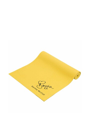 Davina McCall Yoga Mat & Foam Roller Set Yellow
