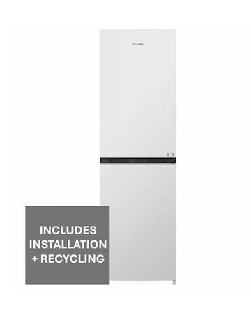 Hotpoint Total No Frost 50/50 Fridge Freezer with VitalCare - White + Install