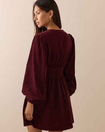 NOBODY'S CHILD PETITE RILEY CORD MINI DRESS