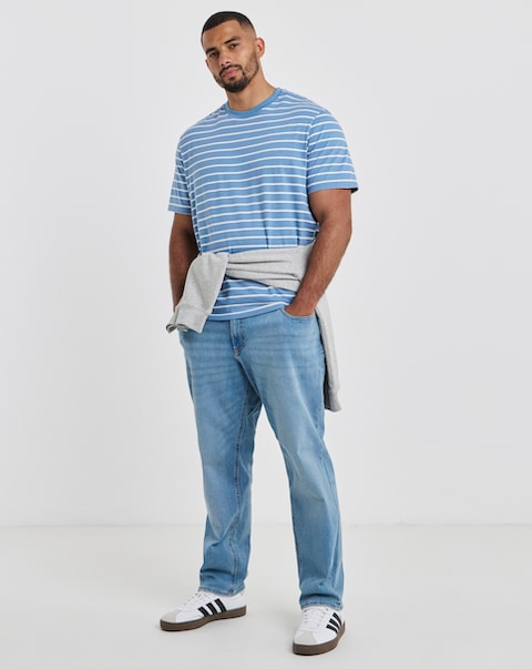 Jack & Jones Mike Tapered Fit Jean - Blue