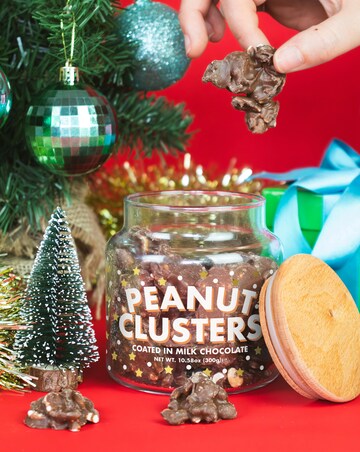 Treat Kitchen Peanut Cluster Chocolate Gift Jar