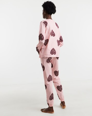 Pretty Secrets Heart Print Pyjama Set