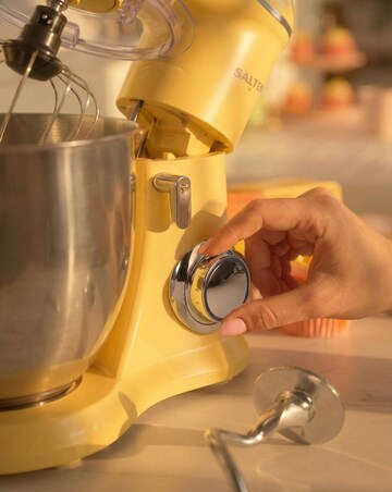 Salter British Bakes Stand Mixer- Yellow