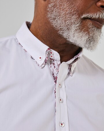 Joe Browns Delightful Double Collar Smart Shirt - White