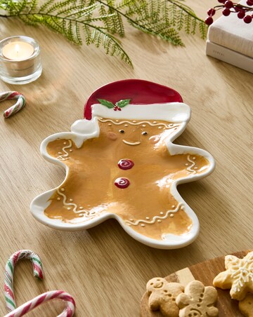 Ceramic Gingerbread Plate