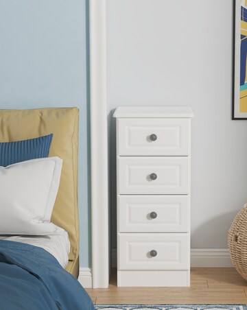 Peregrine Ready Assembled 4 Drawer Tallboy - Kids