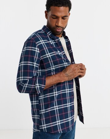 Long Sleeve Cotton Check Shirt