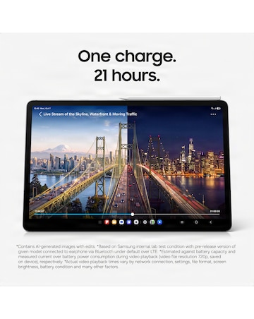 Samsung Galaxy Tab S12+ 12.6in 256GB 5G Tablet - Silver