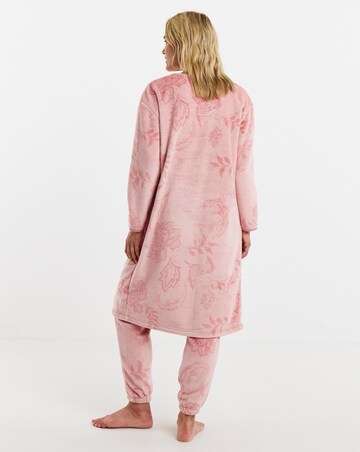 Julipa Tonal Floral Fleece 3 Piece Set