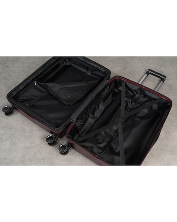 Rock Luggage Legacy Hardshell 3pc Suitcase Set