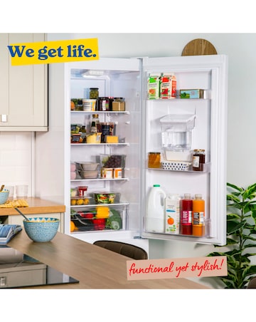 Russell Hobbs RH180FFFF551E1WWD Fridge Freezer Water Dispenser White + Install